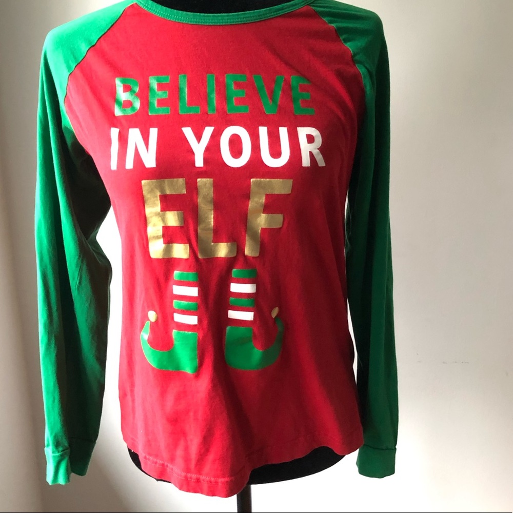 Ugly Christmas Shirt Believe in your Elf